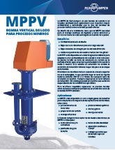 MPPV Bomba Vertical para Procesos Mineros - ES