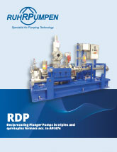 RDP往复式柱塞泵手册 -  EN